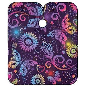 Kapper Schort Vlinders Haar Snijden Toga Verstelbare Kappers Schort Vlekbestendig Haar Snijden Toga Voor Kinderen Styling Snijden