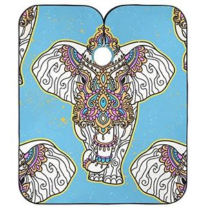 Salon Cape Olifanten En Pai-Sley Haar Knipjurk Professionele Haar Snijden Schort Verstelbare Kappers Jurk Voor Kleuren Mannen Kinderen