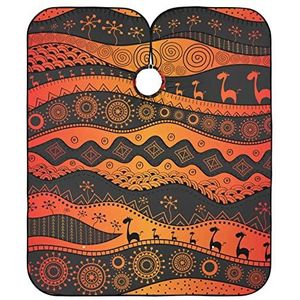 Kapper Schort Cape Etnische Patronen Kapper Schort Professionele Kappers Schort Vlekbestendige Kappers Cape Voor Snijden Familie Kinderen