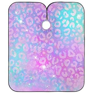 Kapsel Schort Jurk Snoep Luipaard Galaxy Kapper Kapper Cape Waterdichte Kappers Jurk Unisex Schort Voor Kappers Styling Salon