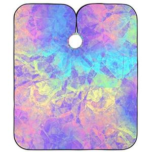 Kapper Schort Geleidelijke Futurisme Ontwerp Salon Cape Vlekbestendig Kapper Kapper Cape Waterdichte Kapper Cape Voor Kinderen Kinderen Snijden