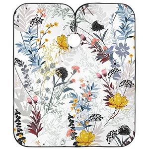 Haar Snijden Toga Zachte Tuin Kapper Schort Waterdichte Kappers Anti-Statische Volledige Lengte Cape Voor Kleuren Mannen Vrouwen