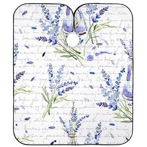 Kappers Salon Cape Lavendel Volledige Lengte Cape Gepersonaliseerde Kappers Jurk Unisex Kapper Schort Voor Styling Kappers Kleuren