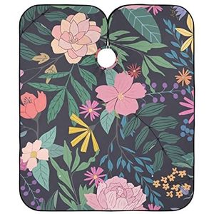 Kapsel Schort Jurk Moderne Bloem Kapsel Cape Vlekbestendige Kapper Jurk Professionele Haar Snijden Schort Voor Familie Kappers Snijden