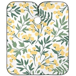 Kapper Schort Cape Bloemen En Bladeren Kappers Jurk Verstelbare Kapper Cape Gepersonaliseerde Kapper Styling Familie