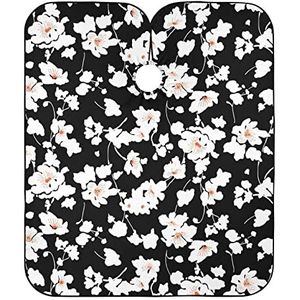 Kappers Cape Bloem Print Patroon Kapper Cape Gepersonaliseerde Kapper Schort Cape Professionele Kapsel Schort Jurk Voor Kinderen Haar Knippen Kappers
