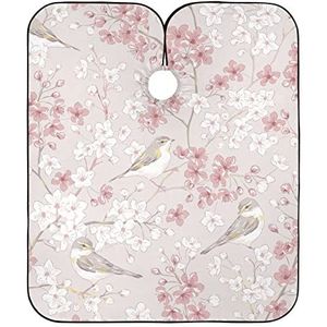 Kapper Cape Doek Warbler Vogel Styling Capes Vlekbestendige Kappers Jurk Waterdichte Kapsel Cape Voor Kapper Kappers Vrouwen