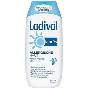 Ladival allergeen. Huid, après gel