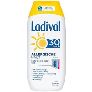Ladival Zonbeschermingsgel SPF 30 voor allergische huid, 200 ml gel