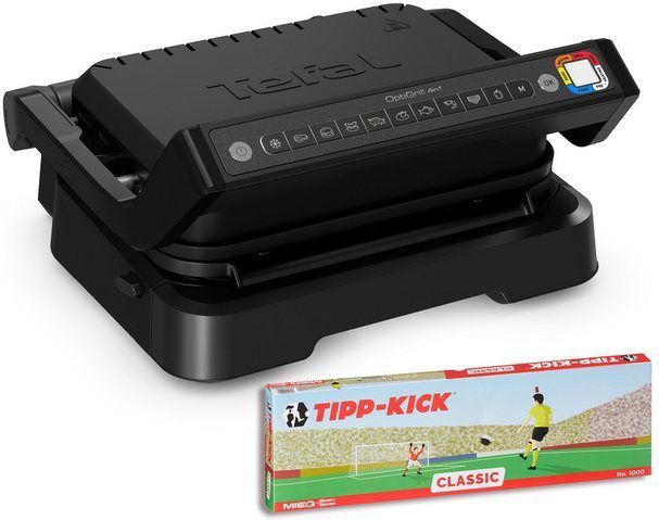 Tefal Kontaktgrill GC7748, 9 automatische Kochprogramme, Gefriermodus, Manueller Modus
