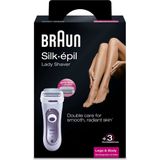 Braun - Silk-épil 5-560 - Draadloze Ladyshaver - 3-in-1 Scheerapparaat