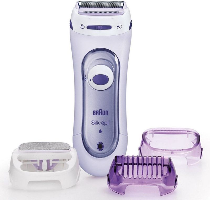 Braun - Silk-épil 5-560 - Draadloze Ladyshaver - 3-in-1 Scheerapparaat