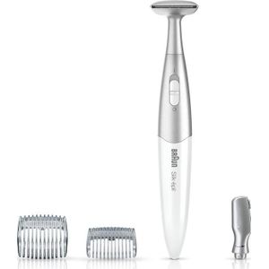 Braun Silkepil Styler 1100 Elektrische epilator met 2 opzetstukken en 2 trimkammen
