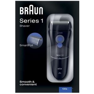 Braun Series 1 81282037 scheerapparaat Scheerapparaat met scheerblad Trimmer Blauw, Rood
