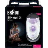 Braun Silk-épil 3-170 - Epilator - 20-pincettensysteem met Smartlight en massagerollers