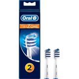 Oral-B TriZone - Opzetborstels - 2 Stuks