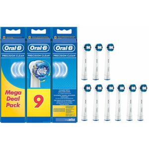 Oral-B - Precision Clean - Opzetborstel - 6+3 Stuks