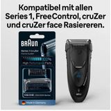 Braun Series 1 10B - Elektrisch Scheerapparaat Vervangende Scheerkop - Scheerblad