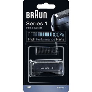 Braun - Series 1 11B in Schwarz Rasur 1 ct (46.69 € / 1 ct)