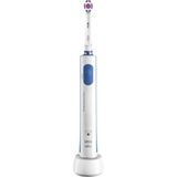 Oral-B Pro 600 elektrische tandenborstel, oplaadbaar, met 1 handgreep en 1 3D-borstel, 3D-technologie, verwijdert tot 100% tandplak