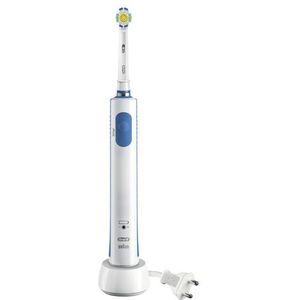 Oral-B Professional Care 600 White & Clean Volwassene Roterende-oscillerende tandenborstel Blauw, Wit