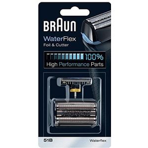 Braun 51B - Navulverpakking voor mannen, elektrisch scheerapparaat, compatibel met Waterflex