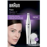 Braun - Face SE810 - Epilator - Wit - Inclusief Gezichtsreinigingsborstel