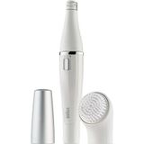 Braun - Face SE810 - Epilator - Wit - Inclusief Gezichtsreinigingsborstel