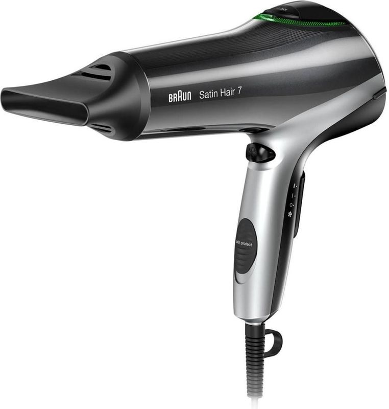 Braun Satin Hair 7 IONTEC Haardroger HD710 met ionische technologie voor een superglans en minder pluizig haar