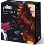 Braun Satin Hair 7 HD770 haardroger met actieve ionen, Kleurbehoud technologie en diffusor opzetstuk