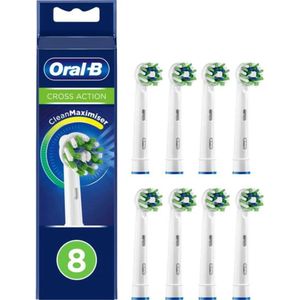 Oral-B Cross Action EB50 - 8 stuks voordeelverpakking -opzetborstels