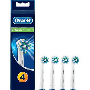 Oral-B CrossAction - Opzetborstels - 4 stuks