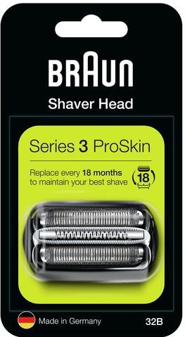 Braun - Cassette Series 3 32B - Scheerkop - Zwart - Geschikt voor Series 3