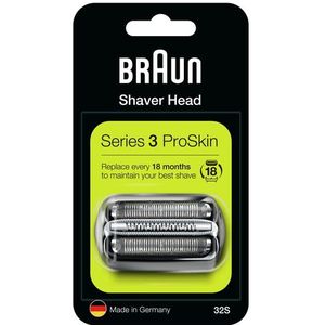 Braun - 32s Cassette - Scheeraccessoire - Zwart - Compatibel met Series 3