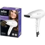 Braun Braun Satin Hair HD 380 2000 W Wit - wit 81502118
