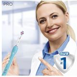 Oral-B PRO 700 Volwassene Roterende-oscillerende tandenborstel Blauw, Wit