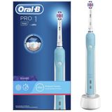Oral-B PRO 700 Volwassene Roterende-oscillerende tandenborstel Blauw, Wit