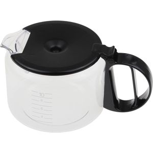 Braun Household Koffiepot BRSC010, glazen karaf met inklapbaar kunststof deksel, accessoires voor Braun Household Aromaster-koffiezetapparaat, voor maximaal 10 kopjes, vaatwasmachinebestendig, zwart