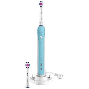 Oral-B - Pro 1 770 - Elektrische Tandenborstel - Wit - Inclusief 2 Tandenborstelkoppen