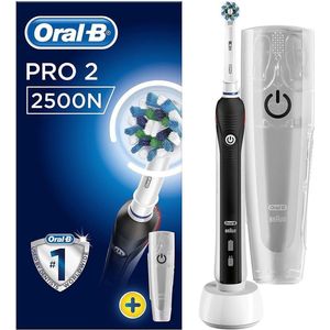 Oral-B - Pro 2 2500N - Elektrische Tandenborstel - Black - Oplaadbaar