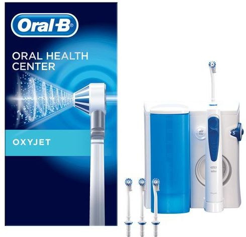 Oral-B OxyJet - Blauw, wit - Waterflosser