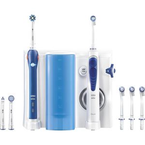 Oral-B Oxyjet + PRO 2000 - Floss & elektrische tandenborstel
