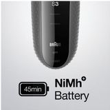 Braun - Series 3 Shave&Style - Elektrisch Scheerapparaat - Zwart - Accu/Netsnoer