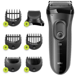 Braun - Series 3 Shave&Style - Elektrisch Scheerapparaat - Zwart - Accu/Netsnoer