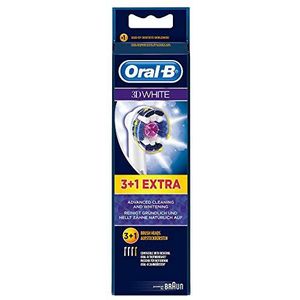 Oral-B 3D White Opzetborstels, Verpakking Van 3+1