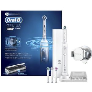Oral-B Genius 9000N Elektrische tandenborstel met positioneringstechnologie, wit