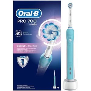 Oral B PRO 700 Sensi Clean - Tandenborstel Blauw
