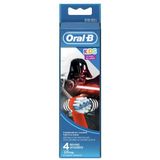 Oral-B 80341537 opzet borstel 4 stuk(s) Wit, Zilver