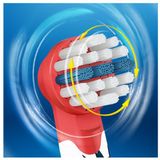 Oral-B 80341537 opzet borstel 4 stuk(s) Wit, Zilver