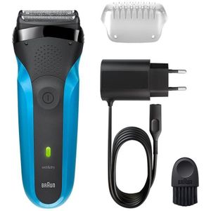 Braun Series 3 Elektrische Scheerapparaat Blauw/Zwart